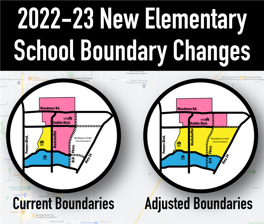 New school Boundaries map 2022
